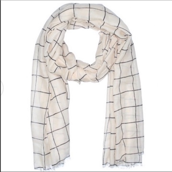 Rachel Pally Accessories - Rachel Pally Windowpane Wrap Scarf Shawl Travel